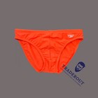 Speedo Men Bright Orange Solar Swim Brief Bikini Swimwear Size 32 34 36 38