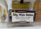 1988 Grand Champions English Set Silky White Stallion Horse Toy Nib Marchon 80 s