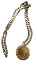 1904  20 Liberty Head Gold Double Eagle Coin Pendant 18k Bezel   Necklace 70g