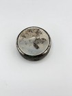 Vintage Small Round Metal Tin Box Salve Pill Container 2 5    Rustic Industrial