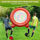 Giant Inflatable Dart Board Outdoor Soccer Golf Yard Kids Adults Lawn Kick Darts