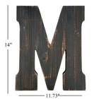 Big Letter Wall Art For Living Room Bathroom Bedroom And Home Decor Rustic Farmh