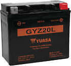 Yuasa Gyz20l Agm High Performance Factory Activated 12 Volt Battery Gyz20l