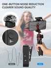 Moman C1 2 4ghz Wireless Lapel Microphone For Dslr Cameras Smartphone Recording