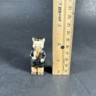 Vintage 1991 Jc Small Pig In  Suit Resin Miniature Figurine 2 