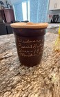 Vintage Weidmann   s Peanut Butter Crock  Since 1870 Meridian  Mississippi