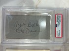 Notre Dame Heisman Signed Cards Autograph Psa Authentic All 7 Winners