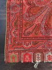 Antique 19th Century Paisley Kashmir Design Shawl 4 8 X 9 3    Read More