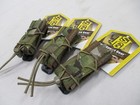 Lot Of  3  High Speed Gear Multicam Pistol Mag Pouch Single Magazine Taco Molle