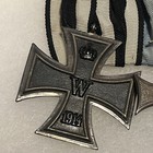 Wwi German  rare  Wurttemberg Friedrich Order Knight   s Cross  Iron Cross  Hinden