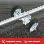 6 Inch Rolling Gate Wheels Farm Driveway Fence Heavy Duty Sliding Gates Carrier