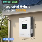 48v 5500w Solar Hybrid Inverter Ac110 120v Mppt Controller Charger Pure Sine