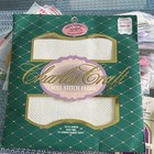 Cross Stitch Fabric  Embroidery Floss  Needles  And Kit - Please See Notes