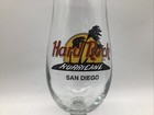 Hard Rock Cafe Hurricane    san Diego    9    Footed Hurricane Glass