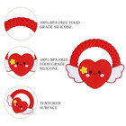 Silicone Baby Teether Ring Toy must Haves Teething Relief Chew Toys For 0-6 6-12