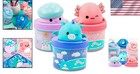 3-pack Original Cloud Slime With Mini Charms   Glitters - Fluffy Fun For Ages 6 