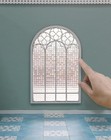 1 12 Scale Dollhouse Window Accessories - Diy Miniature Kit With Wooden Frame  