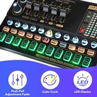 Condenser Microphone Studio Recording Professional Live Sound Card Kit Bluetooth