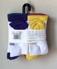 6 Pairs Nike Dri-fit Multicolor Cushioned Crew Socks Fits Youth Shoe Size 10c-3y