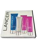 Lancer The Method Polish Caviar Lime Acid Peel Advanced C Radiance Mask Travel