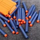 Premium 100pcs Blue Hollow Foam Bullets Refill Darts For Nerf N-strike Elite