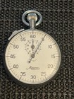 Vintage Minerva Stopwatch 7 Jewels Swiss Made Works