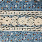 12y Vintage Sewing Lace Poly Ivory Dolls Crafts 2  1 16 w Nos  0093 L1
