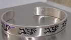 Vintage Sterling Silver Signed Cuff Bracelet Kokopelli Native American Mythology