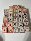 Uncle Goose Dutch Wooden Letter Blocks Abcs Animals 28 Lot Homeschool Toys