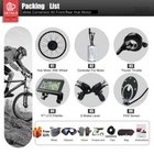 36v 48v 250w Mtb Electric Bike Rear Cassette Brushless Hub Motor Conversion Kit