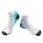 3 Pairs Stretch Breathable Plantar Fasciitis Short Compression Socks Jogger Sock