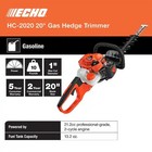 Echo Hc-2020  20 In  21 2 Cc Gas 2-stroke Cycle Hedge Trimmer