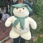 Rare Eden 1989 Vintage The Snowman Raymond Briggs Retro Big Plush Tag Doll Japan