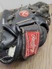 Rawlings Baseball Glove Model Fp1258 Black Left Hand 12-1 2 Inches Lh Throw