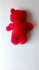 Vintage 1980s Crayola Crayon Plush Red Teddy Bear Stuffed Animal 7  In T Shirt