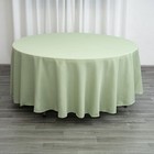 5 Sage Green 108  Round Polyester Tablecloths Wedding Party Affordable Tabletop