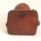 Wooden Skull   Carved Boxwood  5519