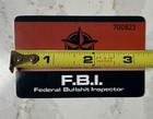 Fbi - Federal Bs Investigator  Hard Plastic  Wallet Size Card  Dated 1989  G-men
