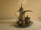 Vintage Islamic Tea coffee Set Very Ornate