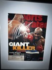 Mike Tyson   Evander Holyfield Dual Signed Framed 1997 Si Cover -steiner Sticker
