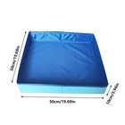 Pvc Foldable Pet Swimming Pool Summer Cooling Cat  dog Pool For Small-bodied Pet