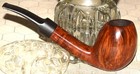 Lindall Freehand Made In Denmark 2 9mm Filter Tobacco Pipe  d025