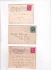 20 Philadelphia Railroad Or Streetcar Rpo Cancels On Covers   Cards 1870s-99