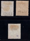 Momen  Mauritius Sg  115-117 1883-6 Mint Og H   345 Lot  67936 