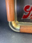 Vintage    stroh   s Beer    Plastic Faux Wood Grain 3d Wall Decor Sign - Bar Pub