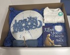 Baby Boy Girl Gift Basket Baby Shower Blue Book Basket Love You To The Moon
