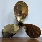 Large Antique Brass Ship Propeller - 25 Inch