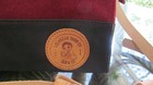 New Joji   Co  Hand Made Leather Project Bag Crossbody W lolabean Yarn Co