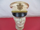 Pre-wwi Era Us Army Officer s M1902 White Visor Cap Or Hat - Original - Rare  3