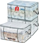 80l Clear Large Storage Bag  Clothes Storage Containers For Organizing Closet   